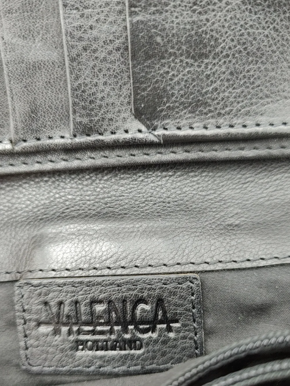 Vilenca Black Leather Wallet